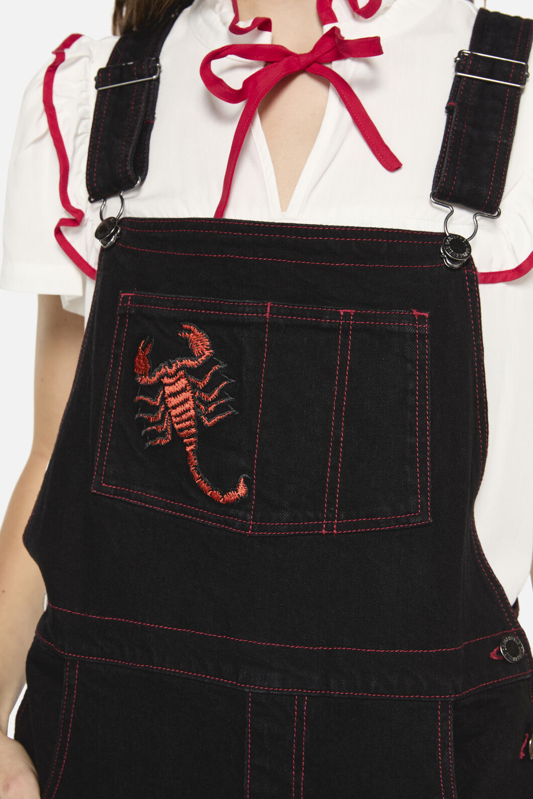 Dangerfield - Scorpion Patch Overall - black