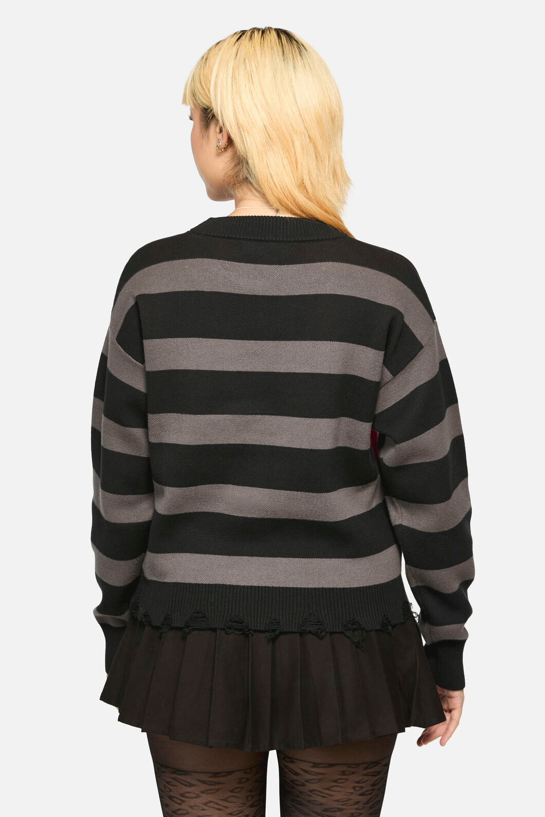 Dangerfield - Eye On You Knit - black-grey