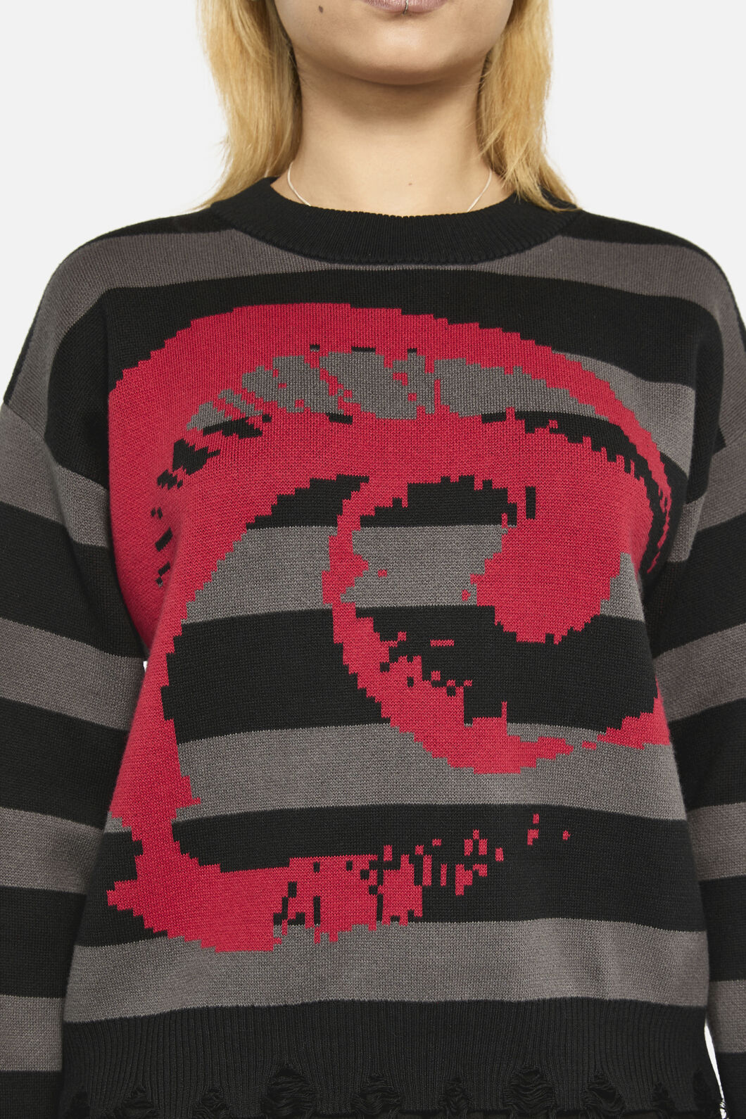 Dangerfield - Eye On You Knit - black-grey