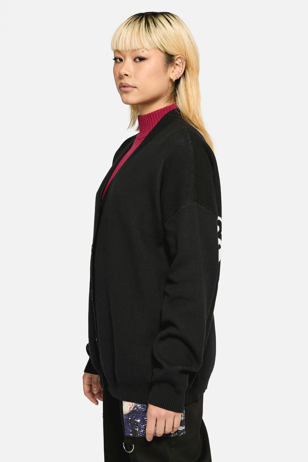 Dangerfield - Ready To Rot Grunge Cardigan - black