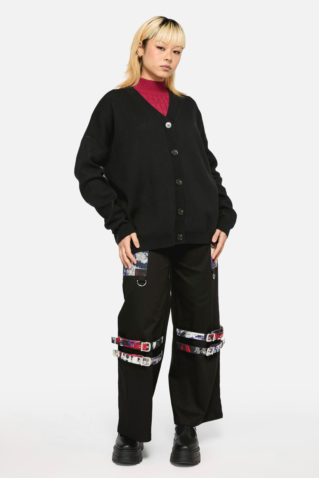 Dangerfield - Ready To Rot Grunge Cardigan - black