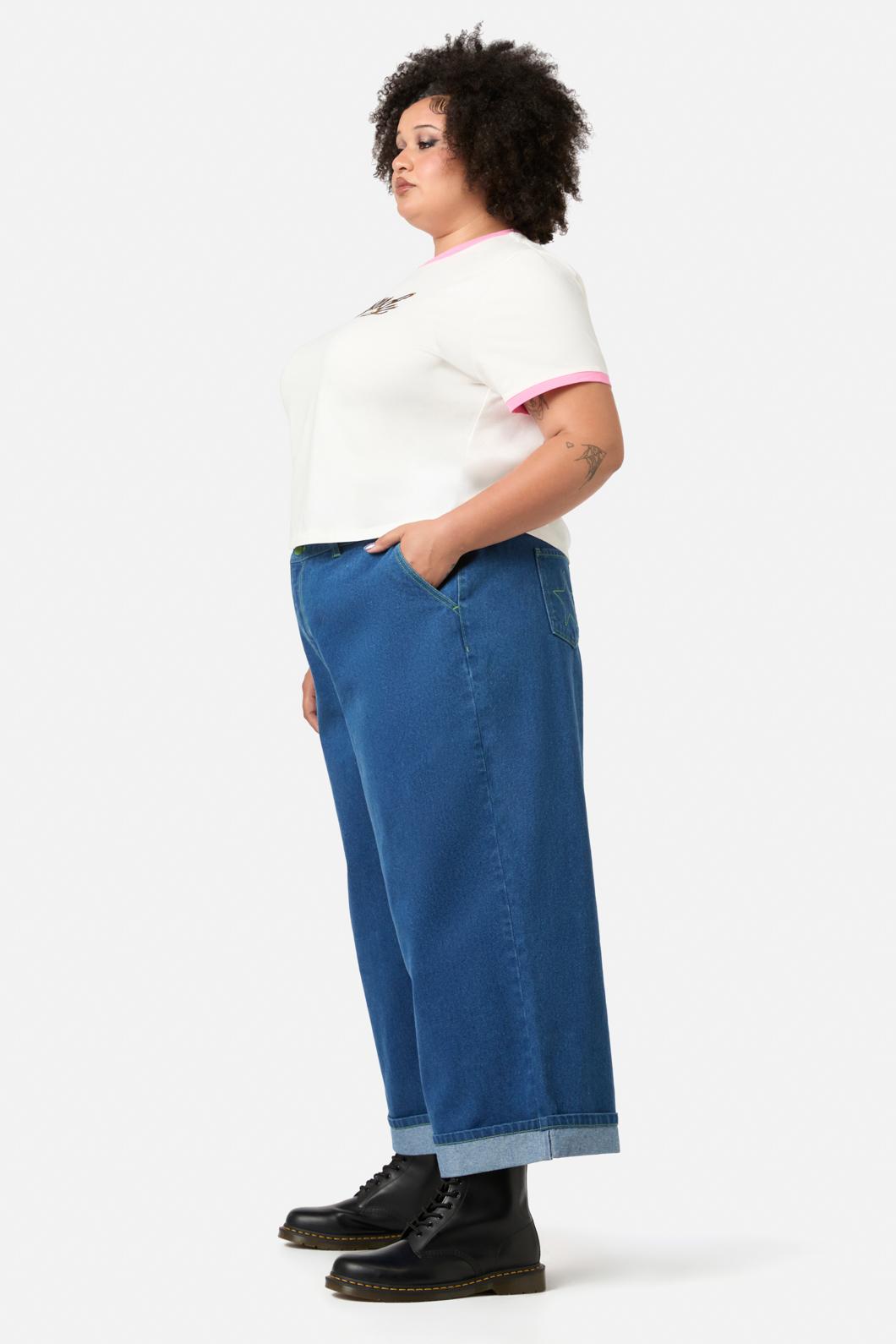 Dangerfield - Curve Bandit Denim Jeans - blue