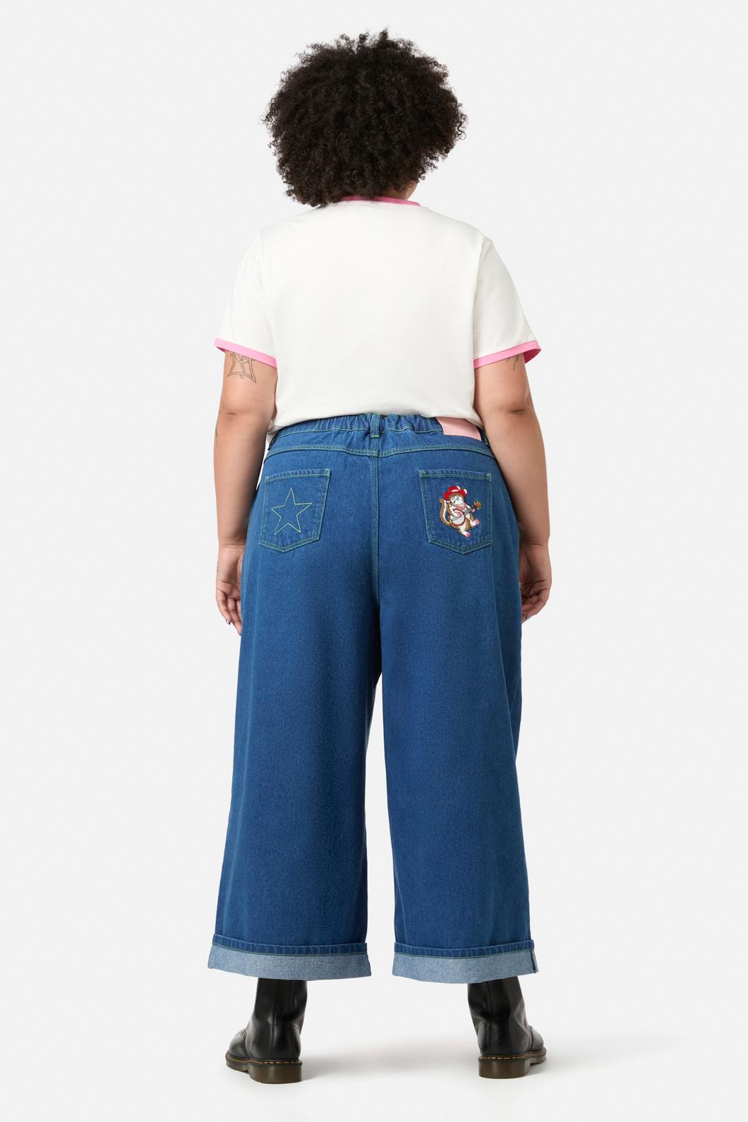 Dangerfield - Curve Bandit Denim Jeans - blue
