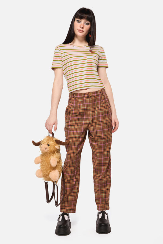 Dangerfield - Highland Cow Backpack - tan