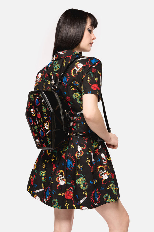 Dangerfield - Lawless Coffin Bag - black