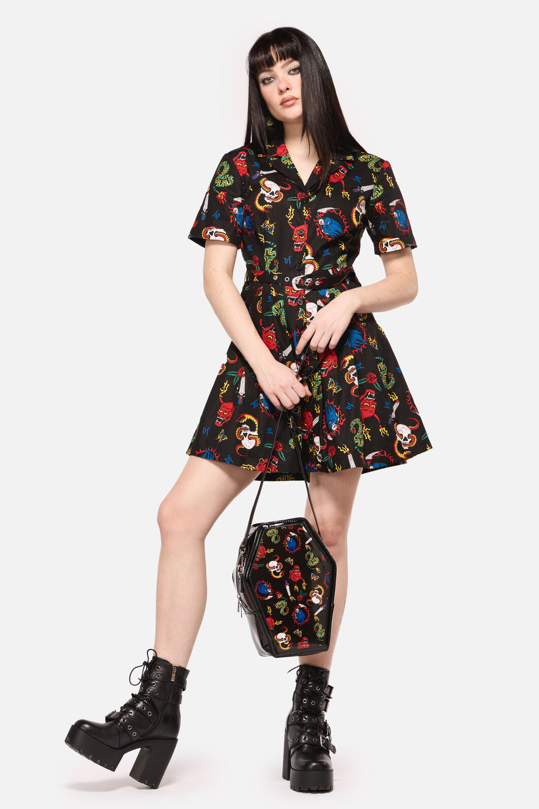 Dangerfield - Lawless Coffin Bag - black