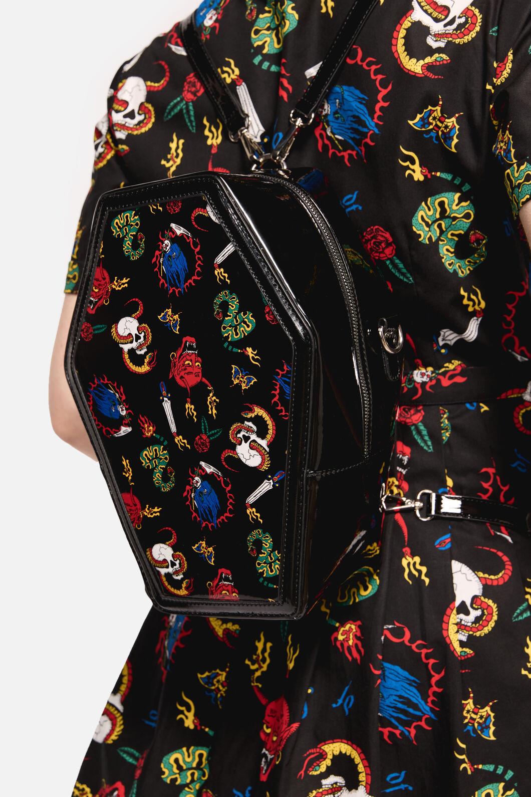 Dangerfield - Lawless Coffin Bag - black