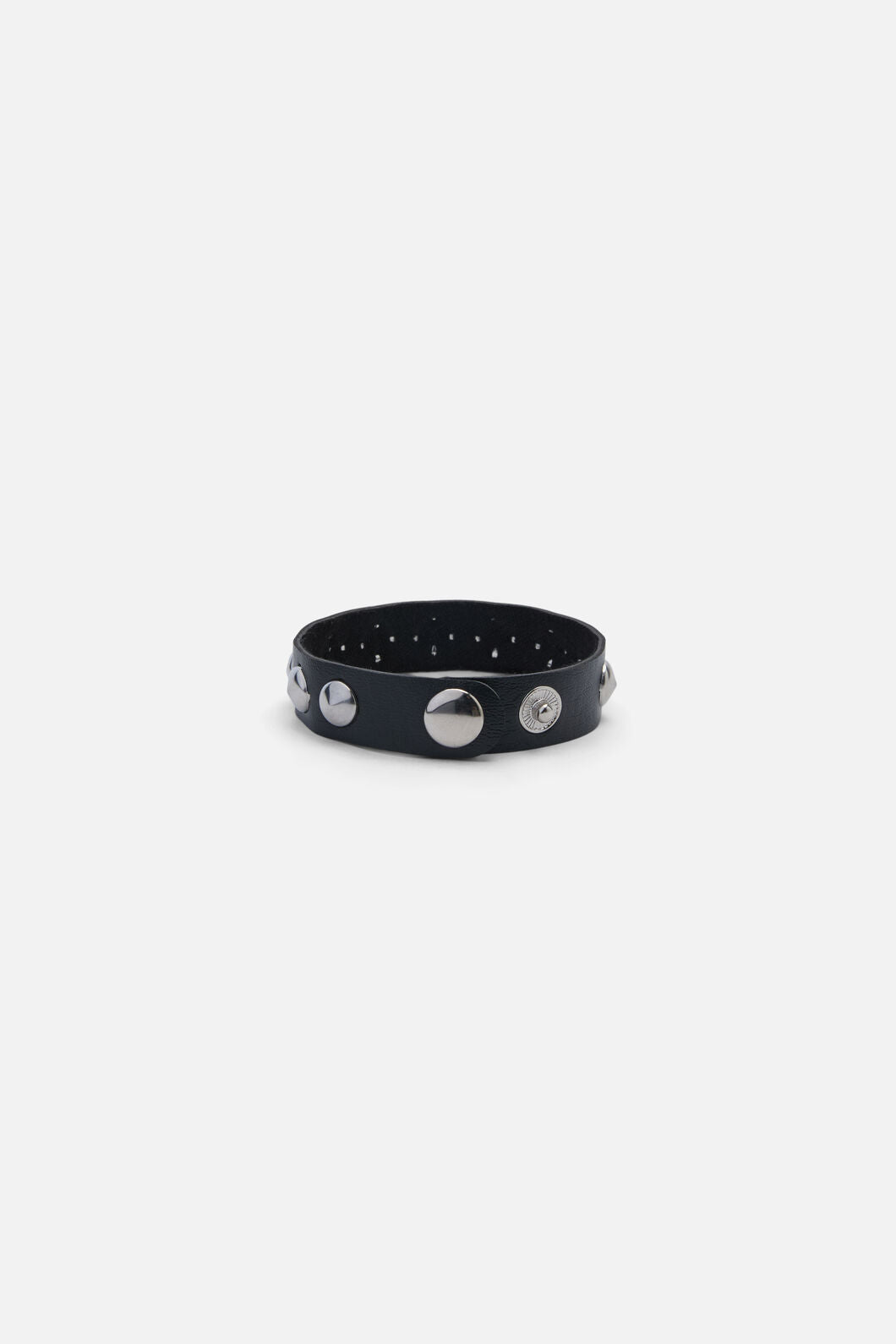 Dangerfield - Round Stud Wrist Band - black
