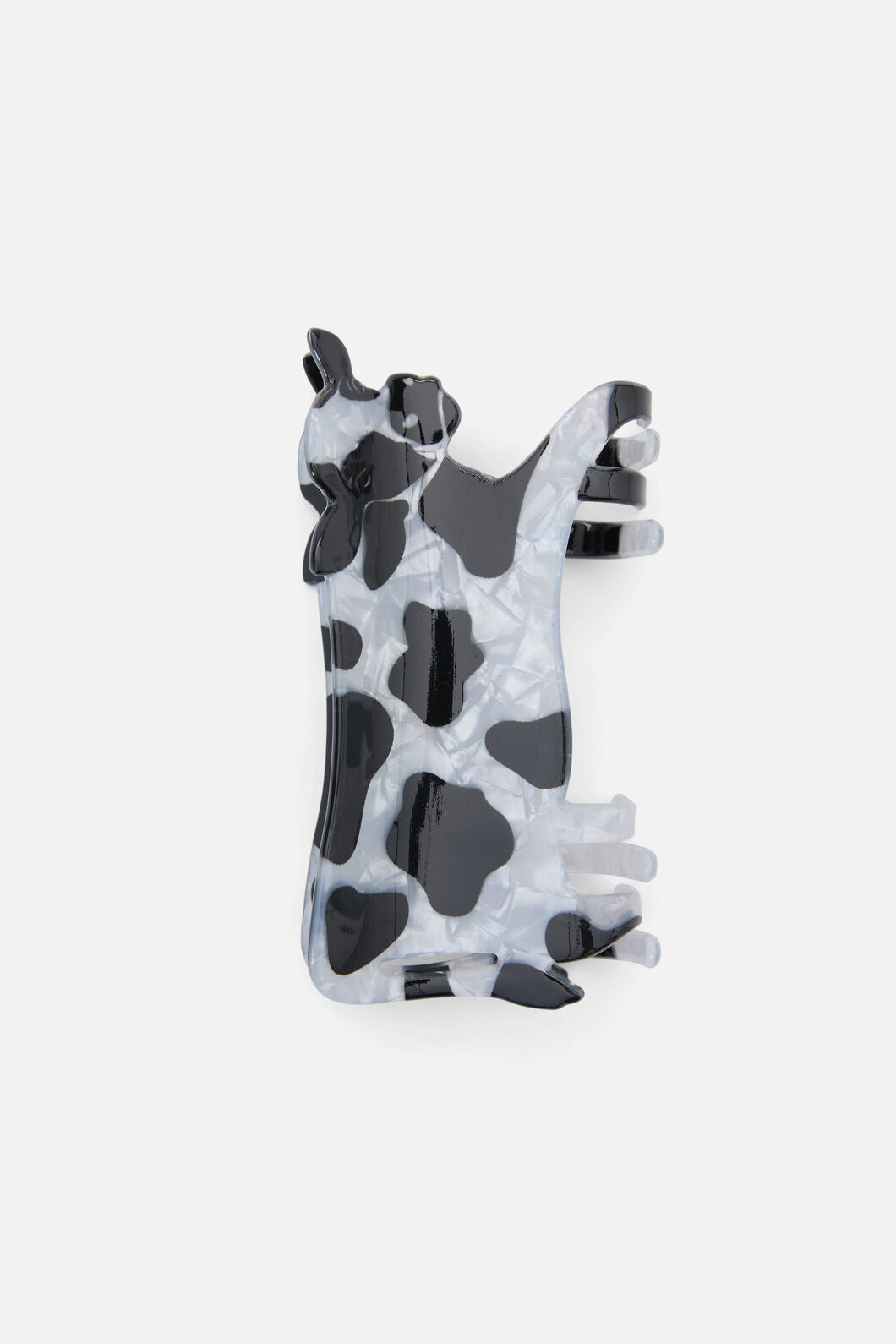 Dangerfield - Cow Claw Clip - black-white