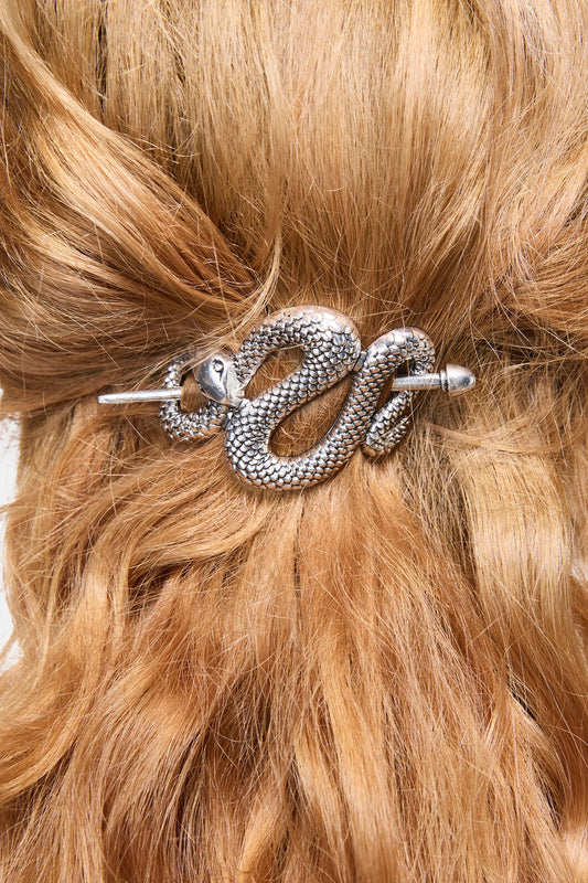 Dangerfield - Snake Hair Pin - silver