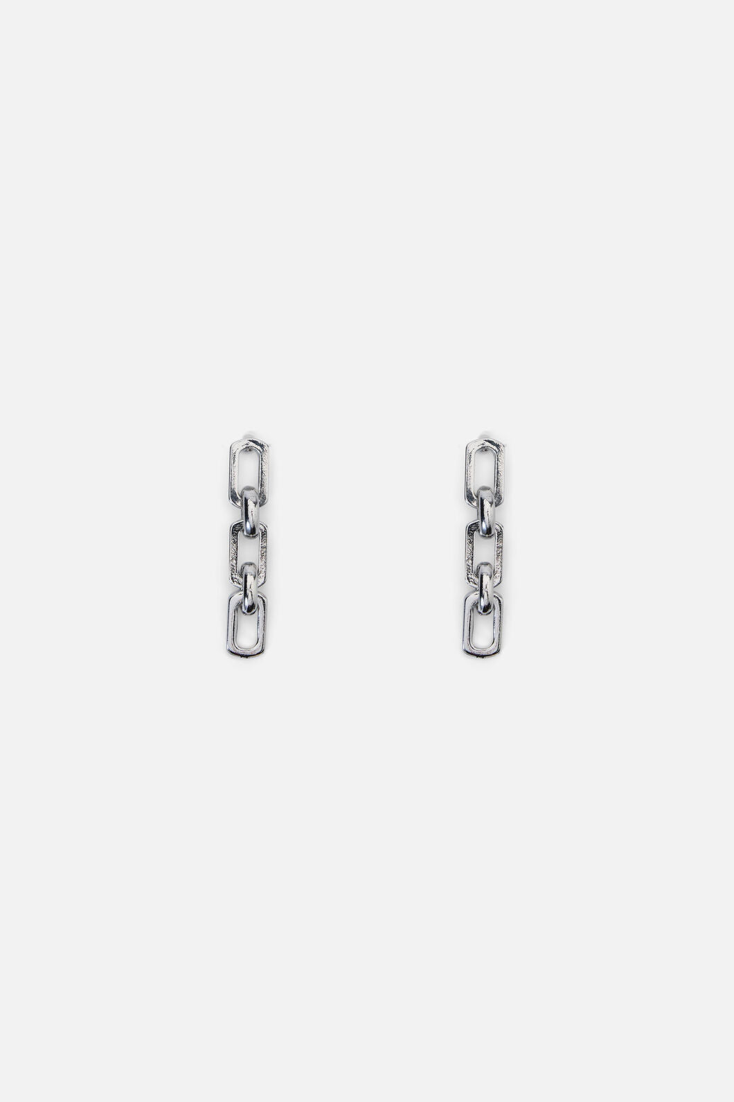 Dangerfield - Chain Drop Earrings - silver