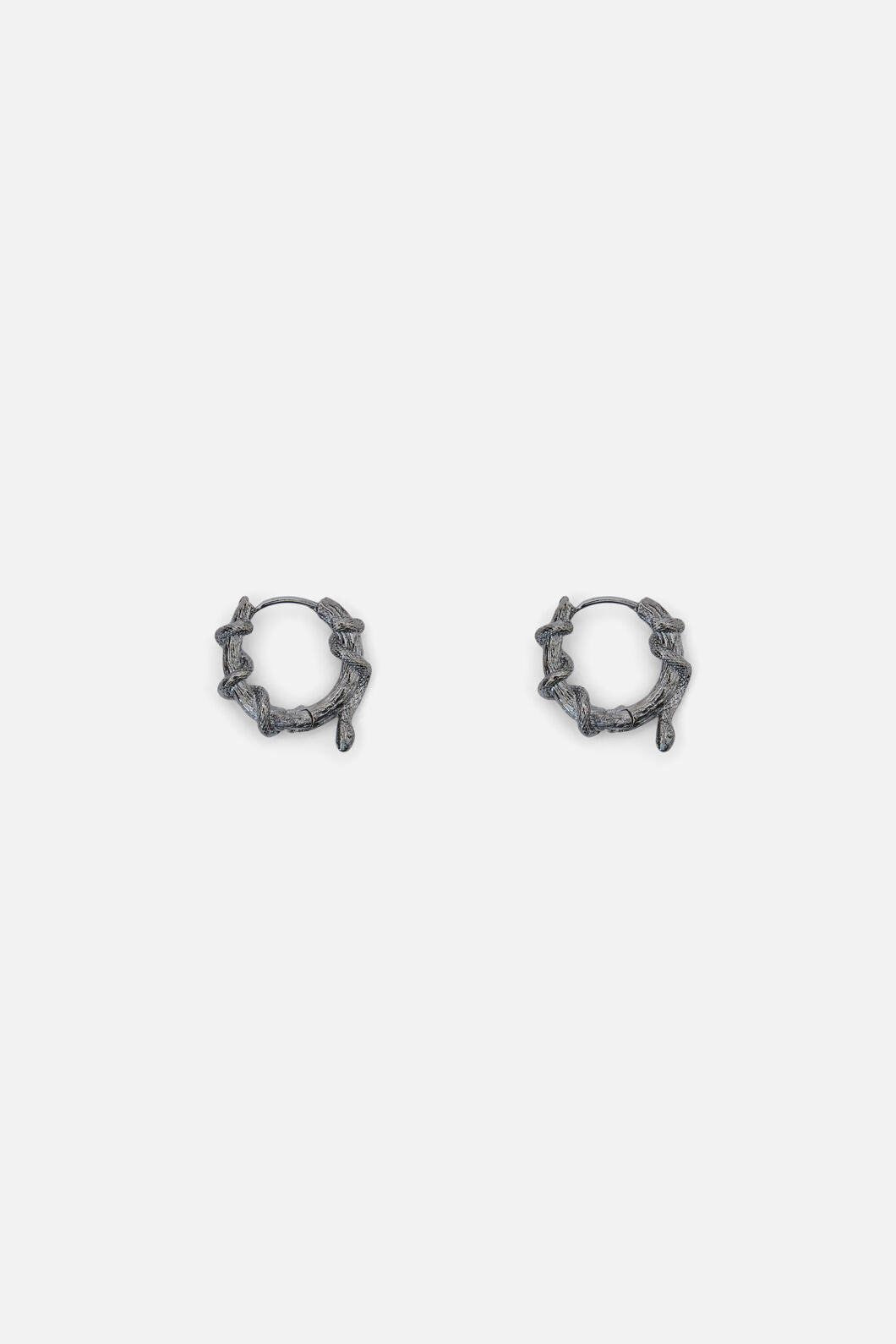 Dangerfield - Snake Hoops - silver