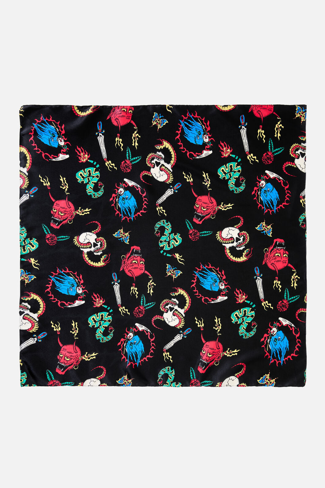 Dangerfield - Lawless Satin Scarf - black