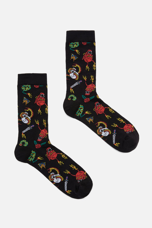 Dangerfield - Lawless Sock - black