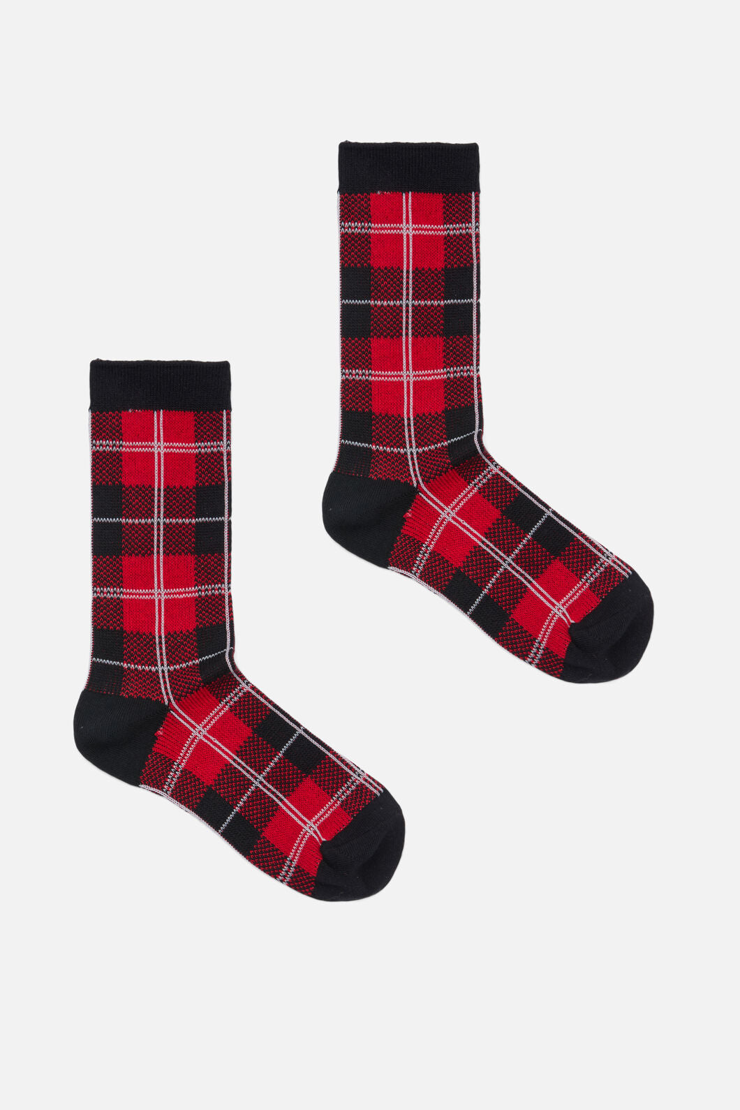 Dangerfield - Check Sock - red