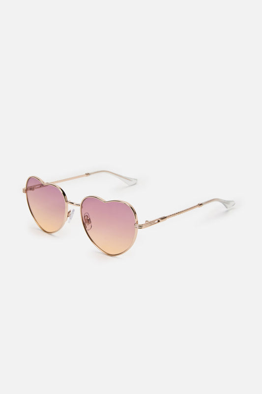 Dangerfield - Pink Heart Sunglasses - pink