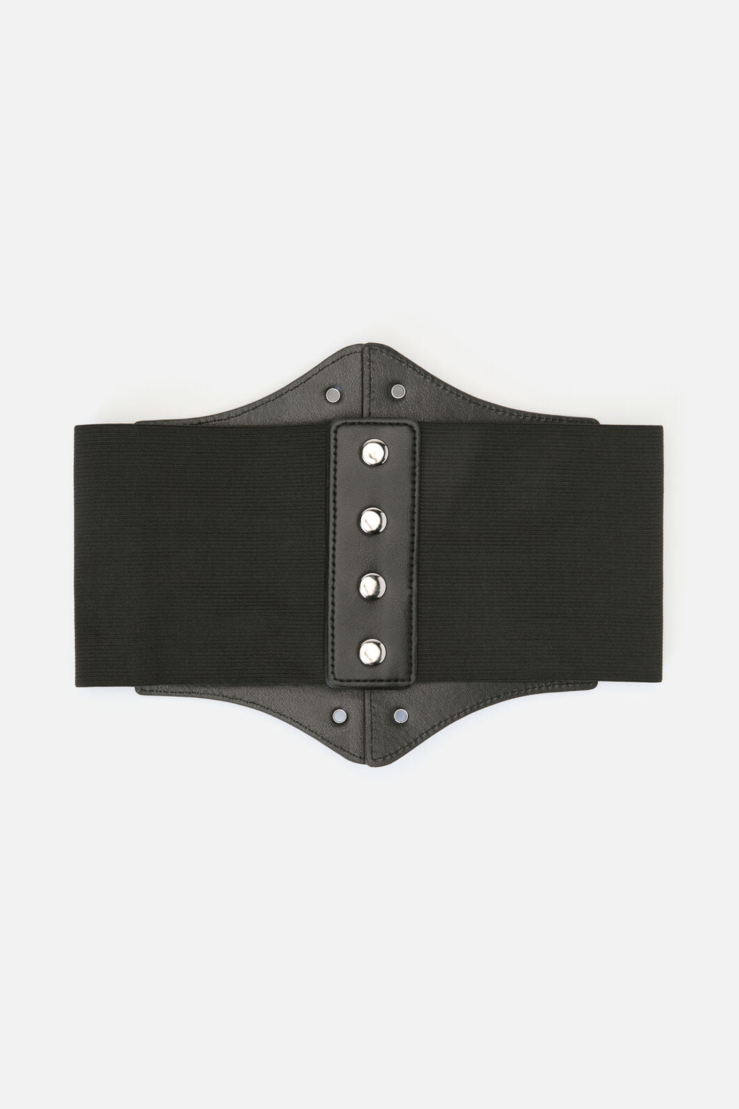 Dangerfield - Stud & Buckle Waist Belt - black