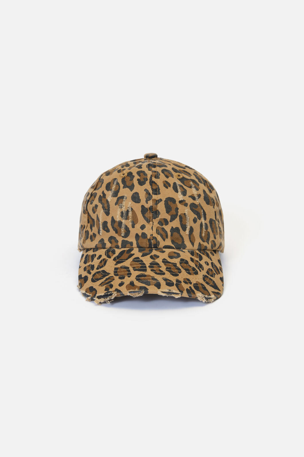 Dangerfield - Distressed Leopard Cap - leopard