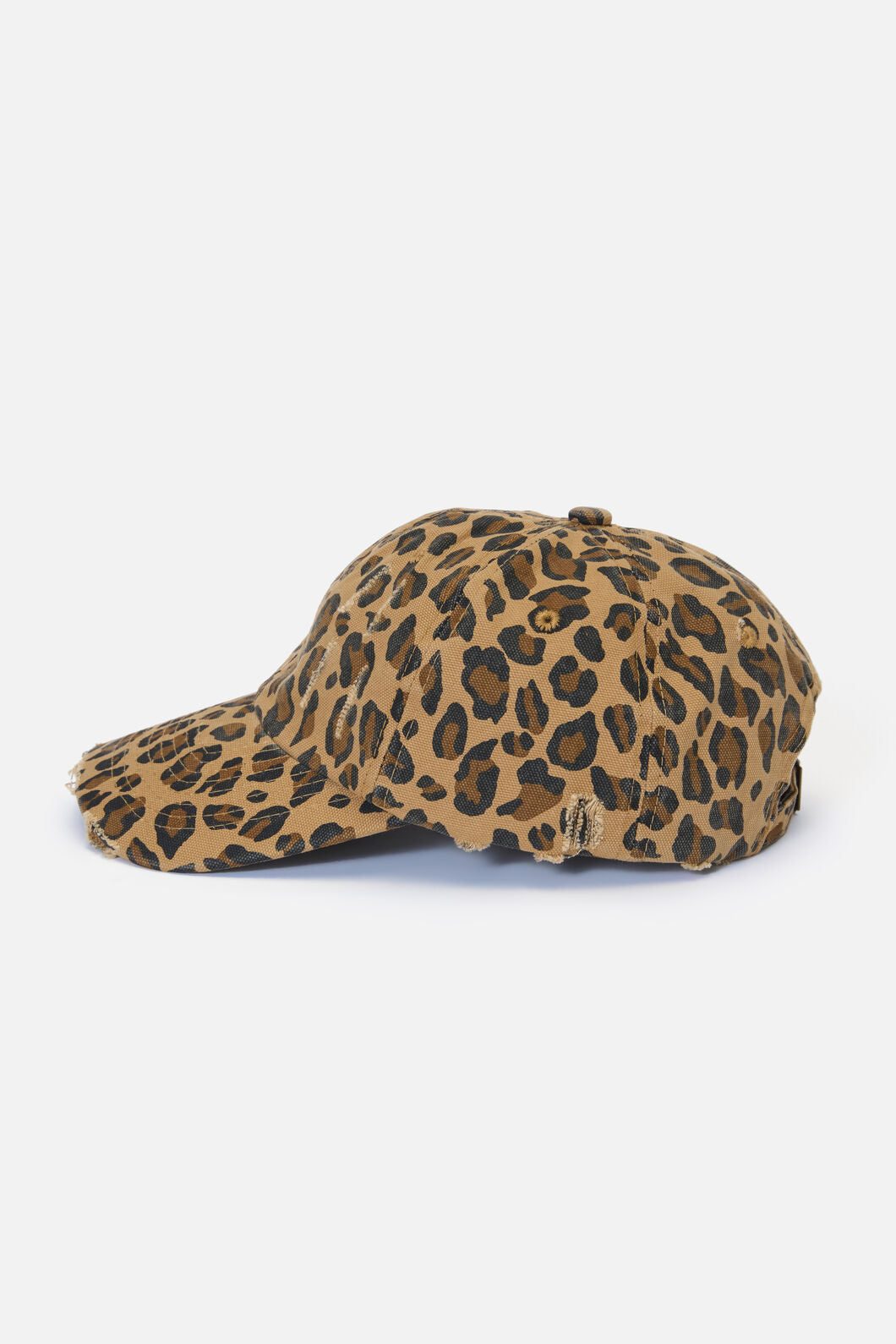 Dangerfield - Distressed Leopard Cap - leopard