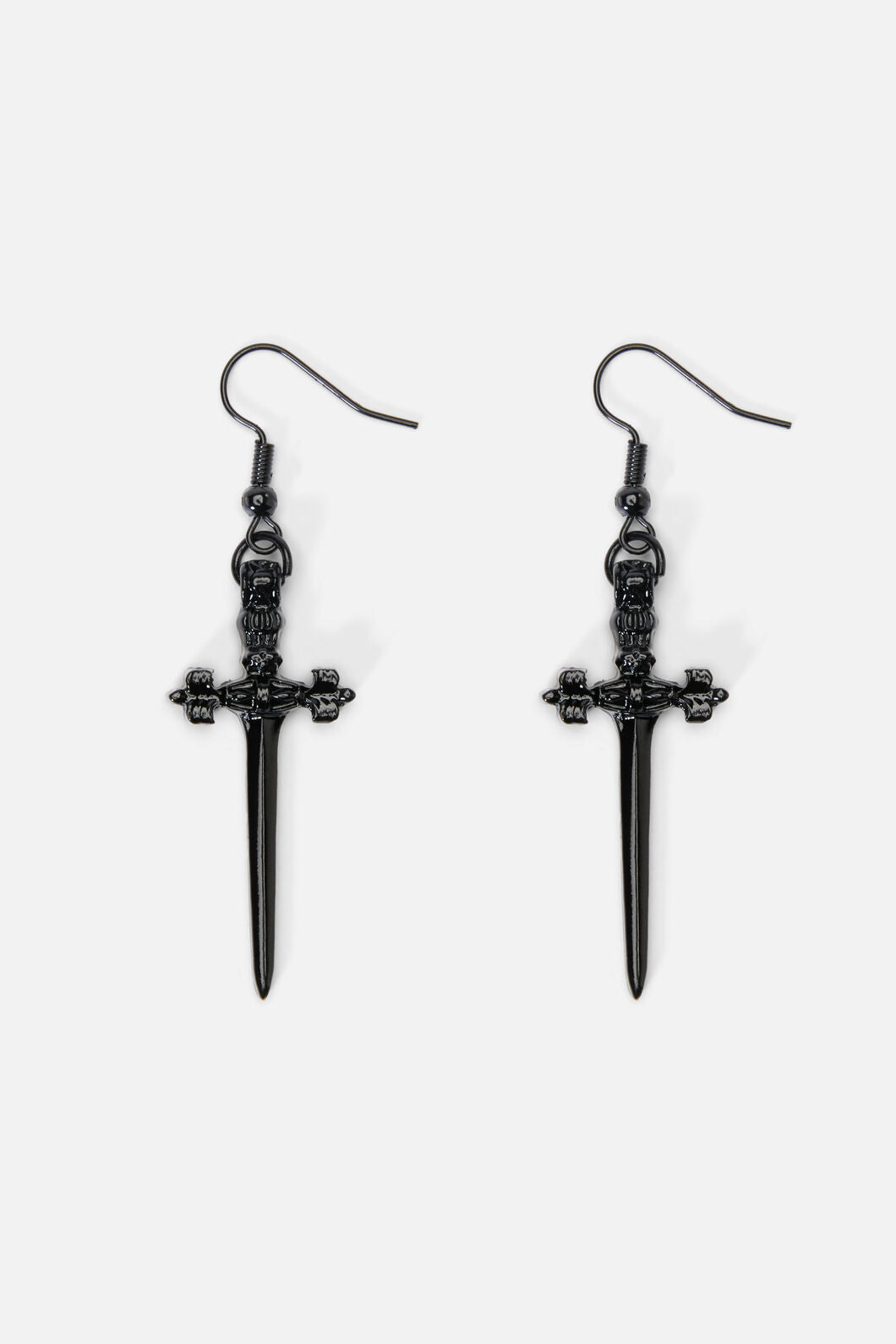 Dangerfield - Black Sword Earrings - black