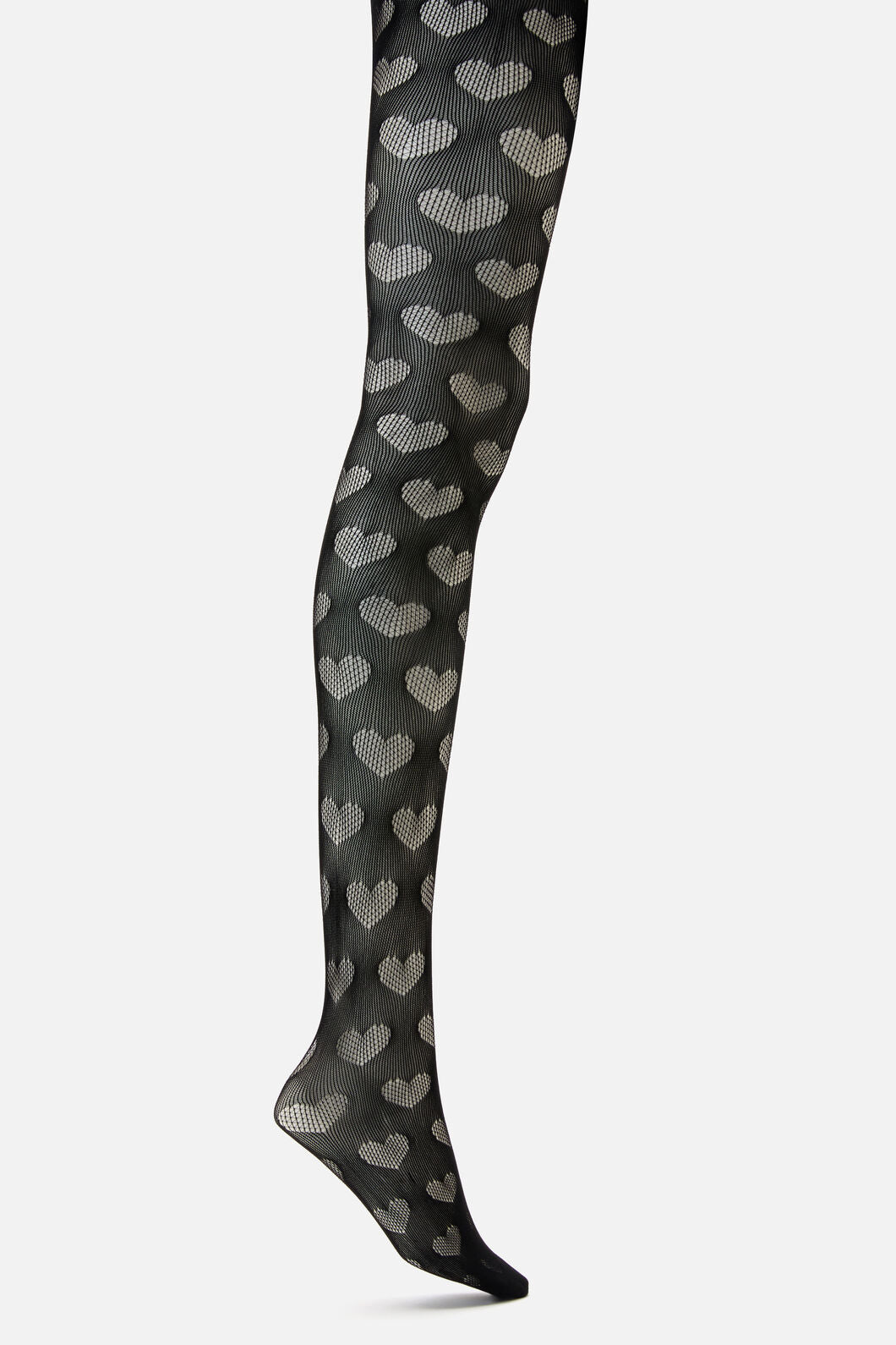 Dangerfield - Heart Mesh Tights - black