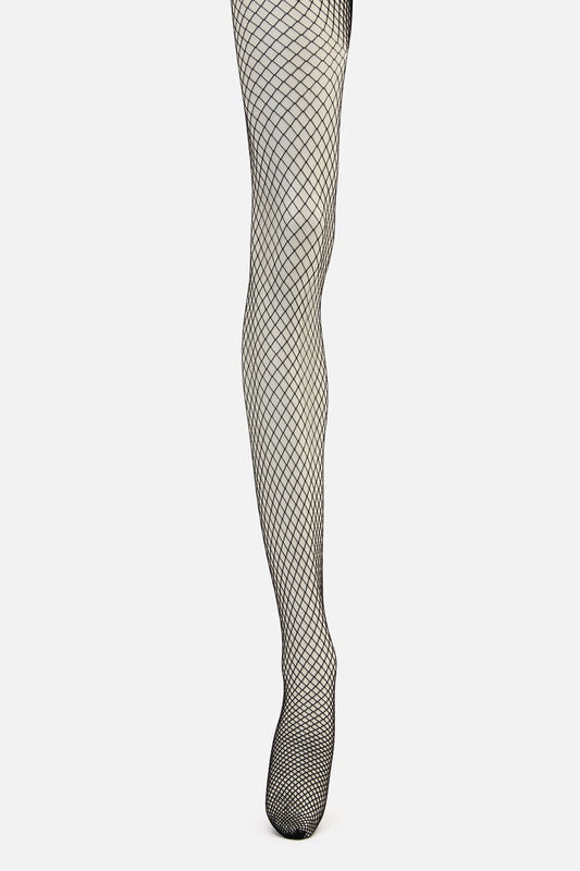 Dangerfield - Black Fishnet Tights - black