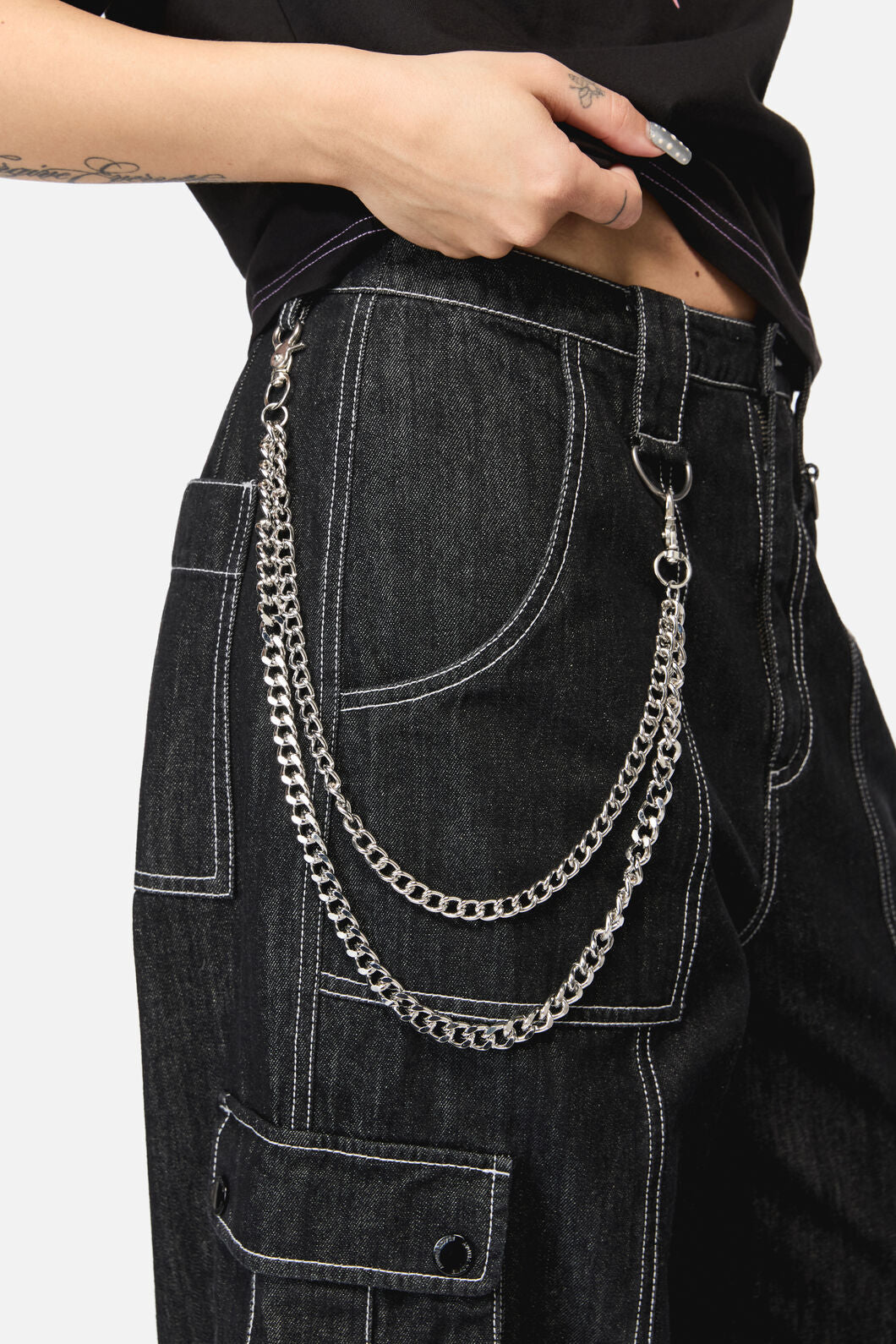 Dangerfield - Phat Jeans Chain - silver