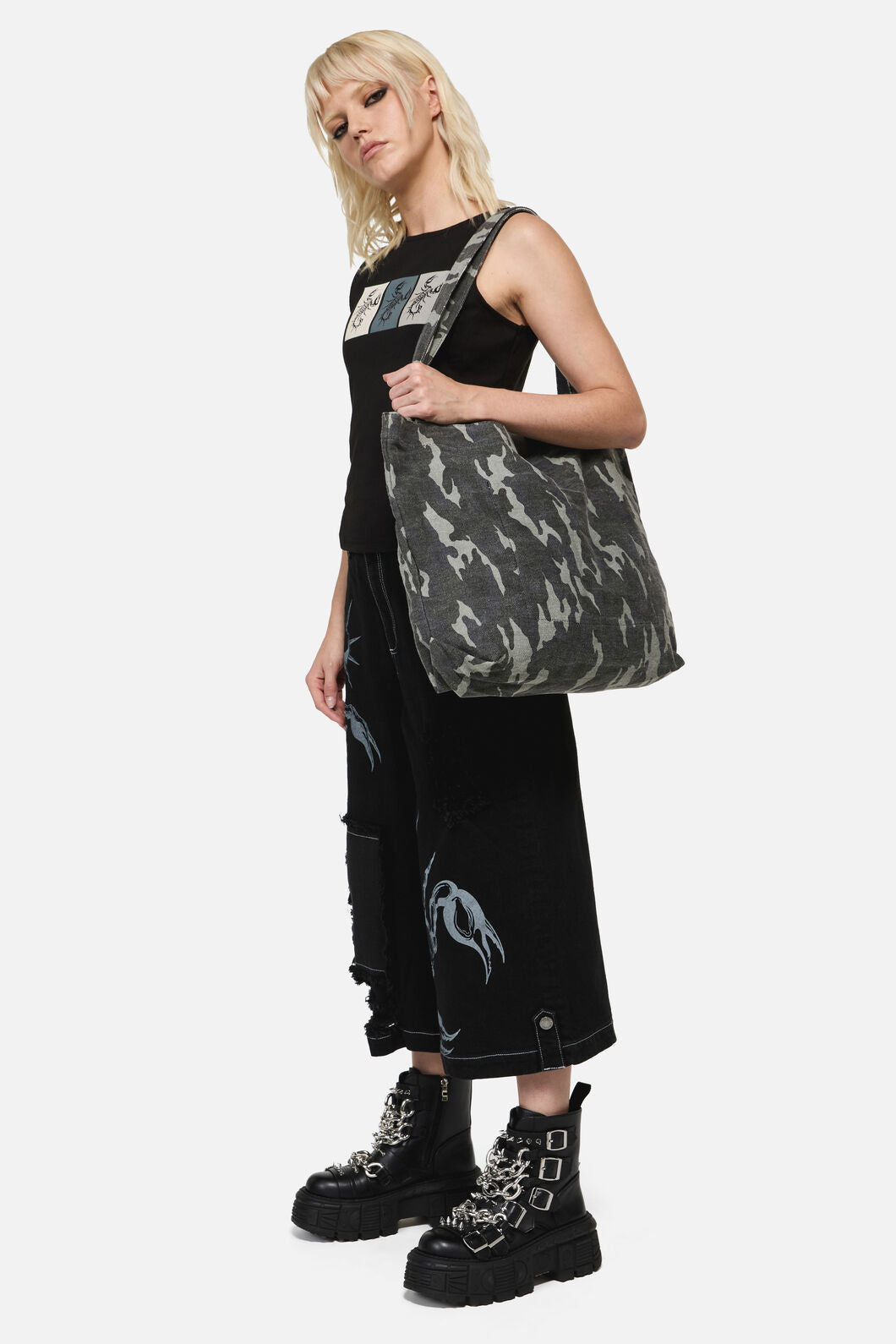 Dangerfield - Disruptive Camo Tote - grey