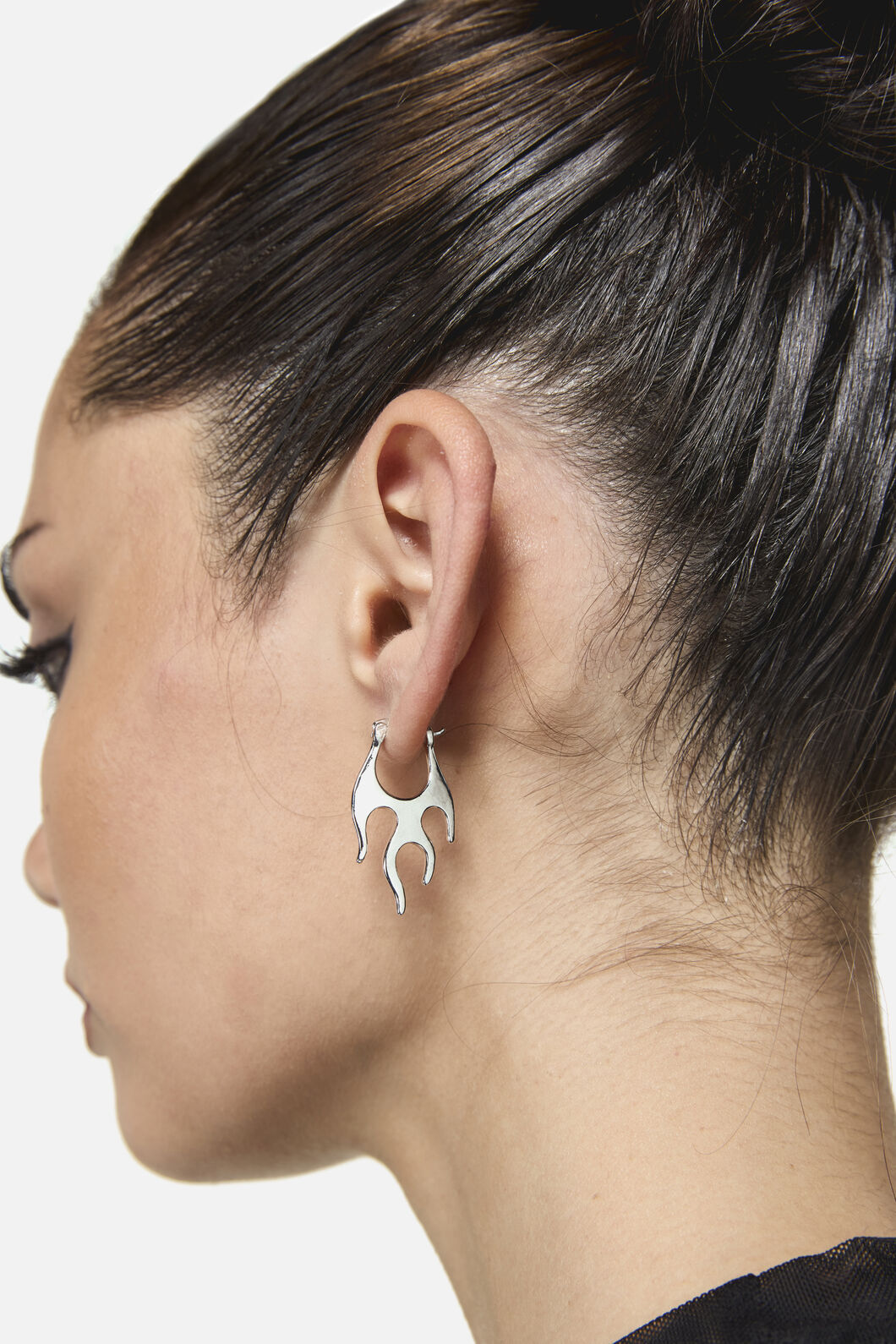 Dangerfield - Flaming Earrings - silver