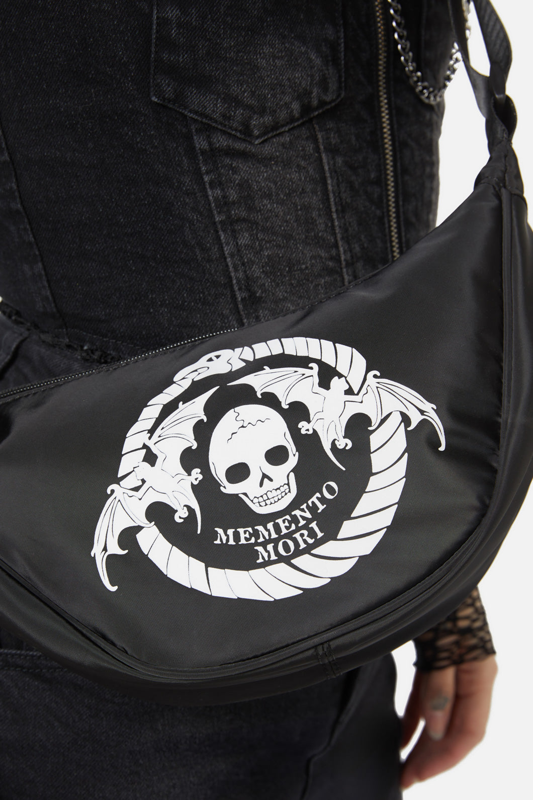 Dangerfield - Memento Mori Sling Bag - black