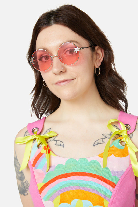 Dangerfield - Pink Celestial Sunglasses - pink