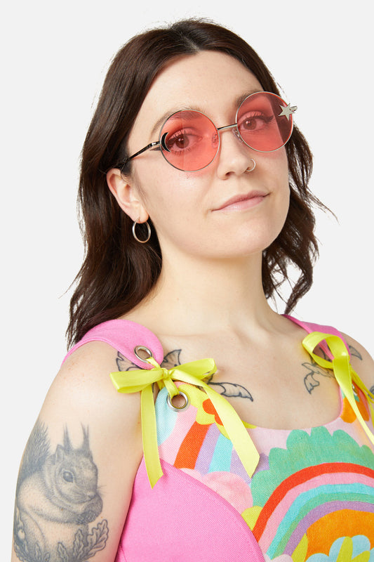 Dangerfield - Pink Celestial Sunglasses - pink