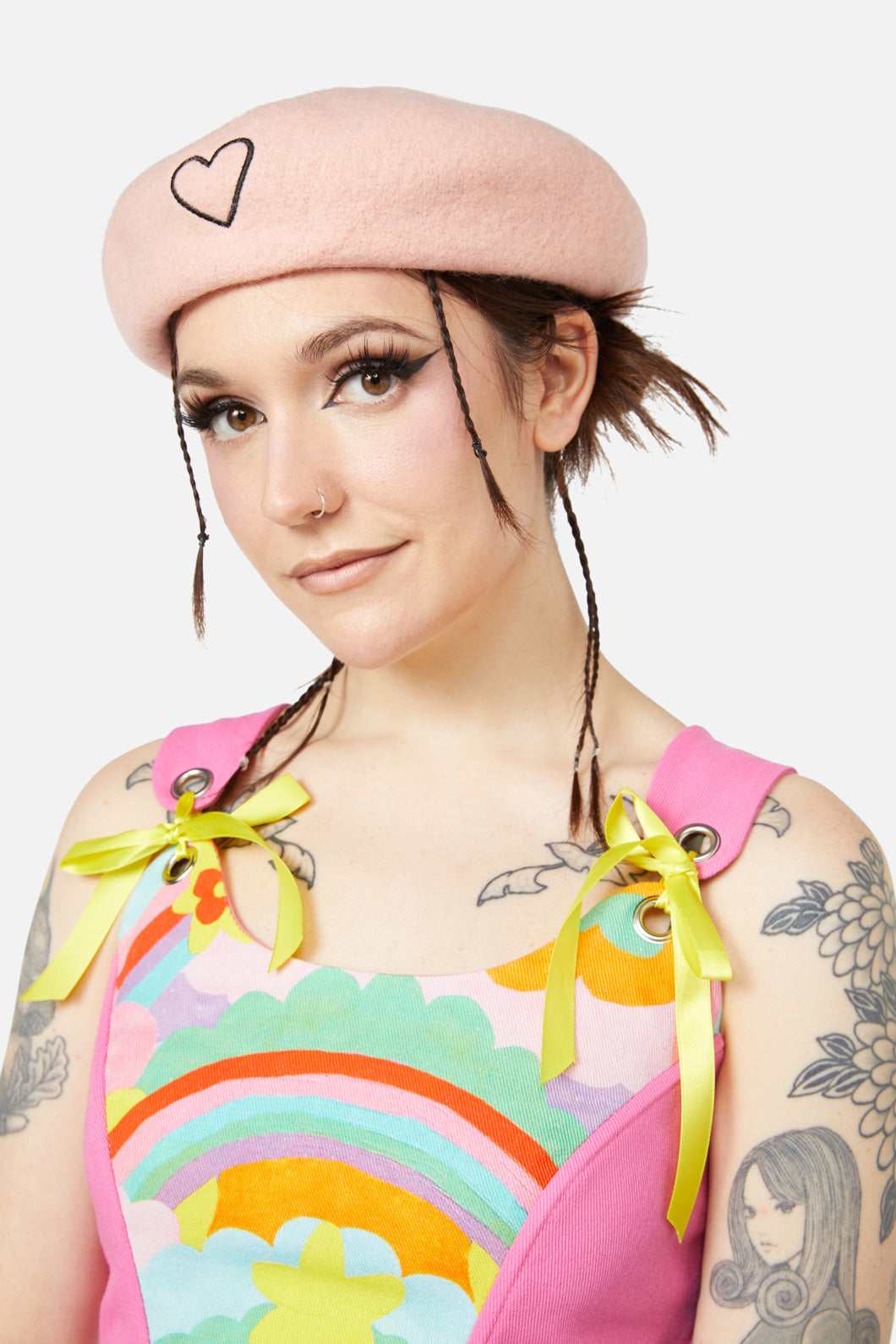 Dangerfield - Heart Beret - pink