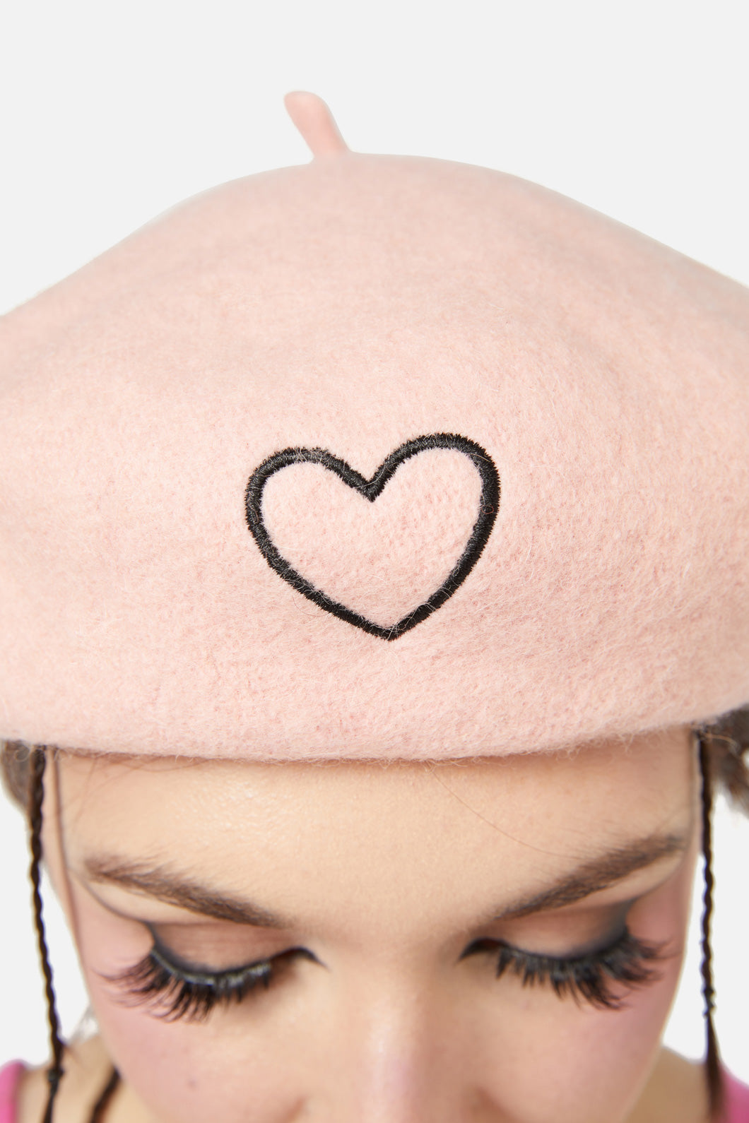 Dangerfield - Heart Beret - pink