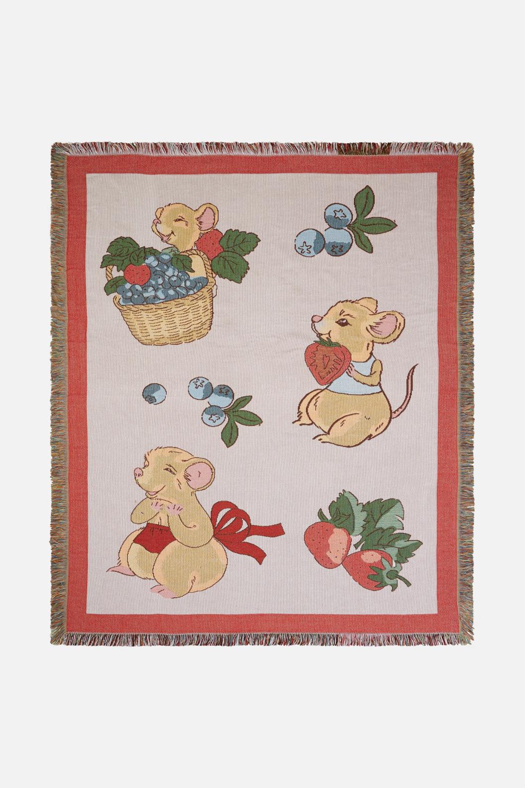 Dangerfield - Hamper Throw - pink