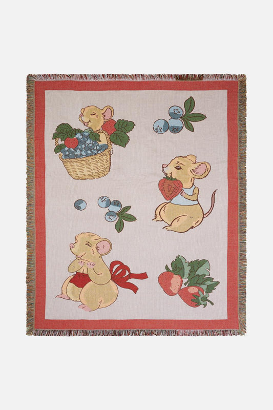 Dangerfield - Hamper Throw - pink
