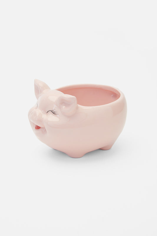 Dangerfield - Piggy Planter - pink