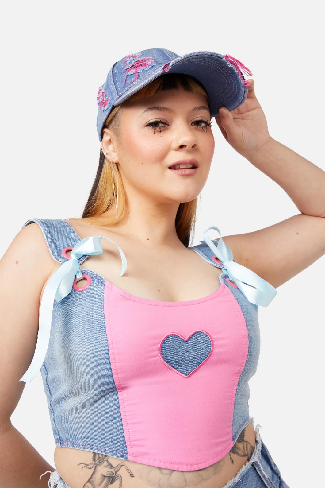 Dangerfield - Frayed Cap - denim