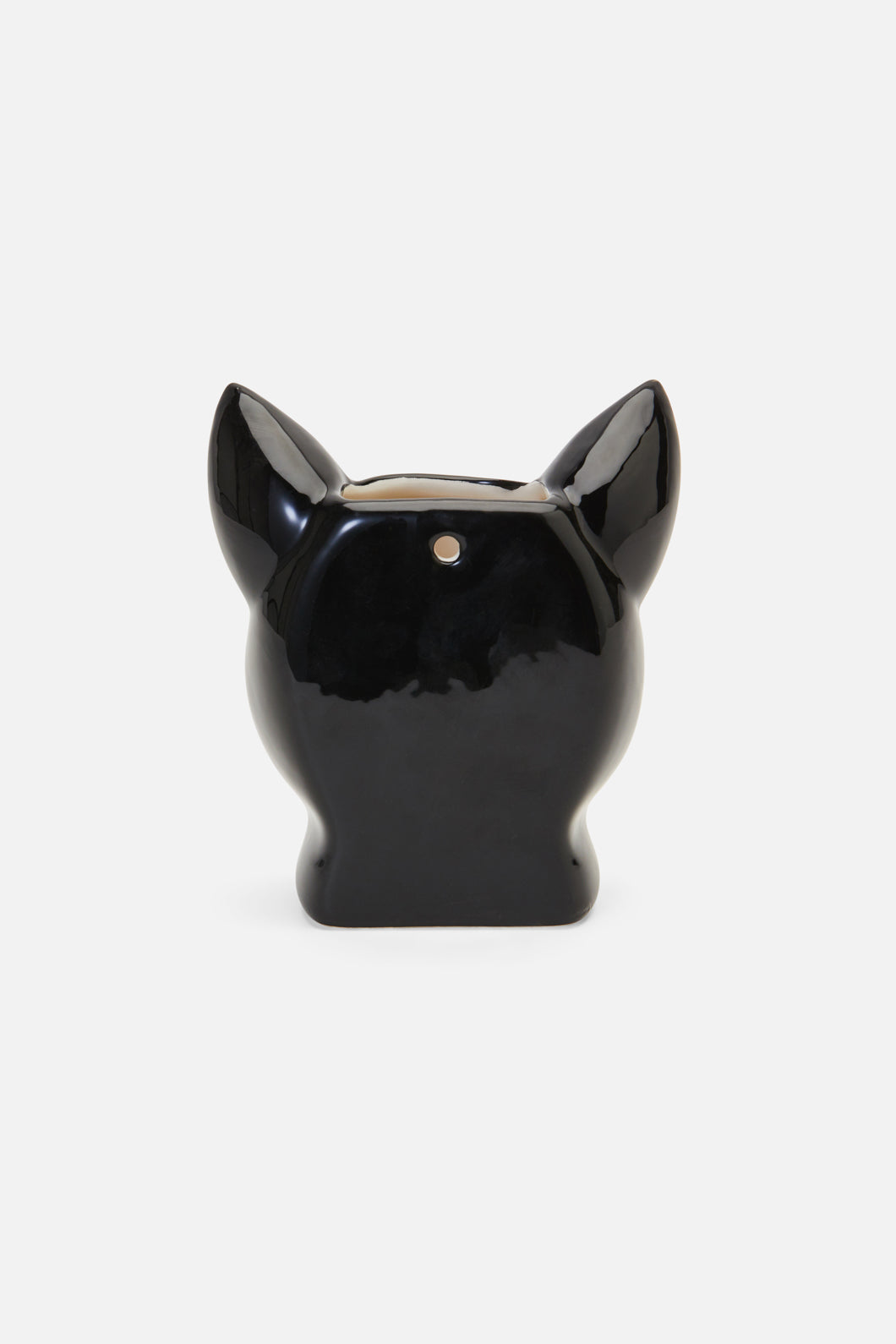 Dangerfield - Cat Vase - black-white