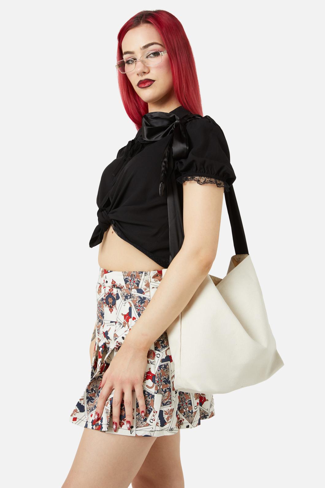 Dangerfield - Bow Handle Bag - white