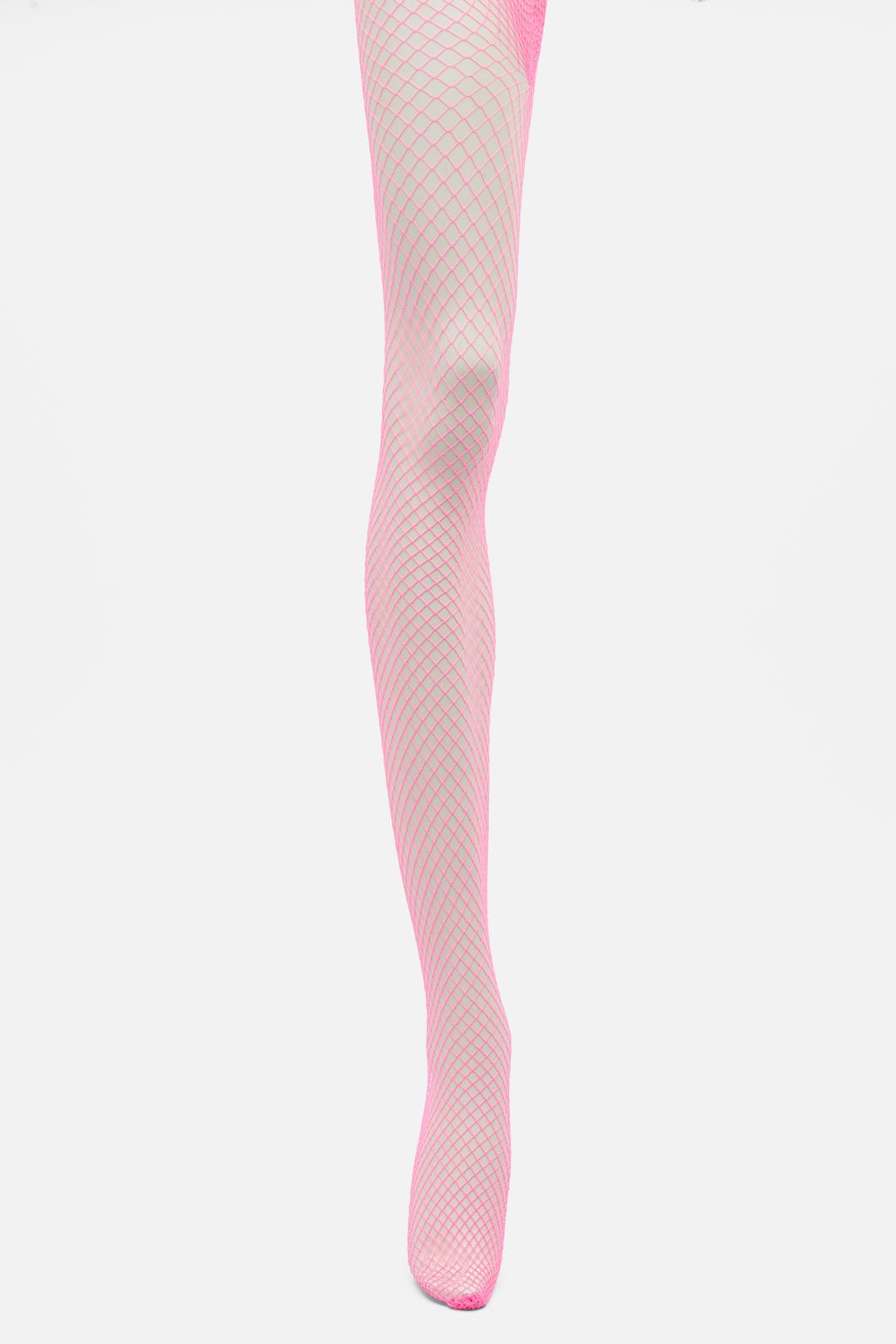 Hot Pink Fishnet Tights – Dangerfield