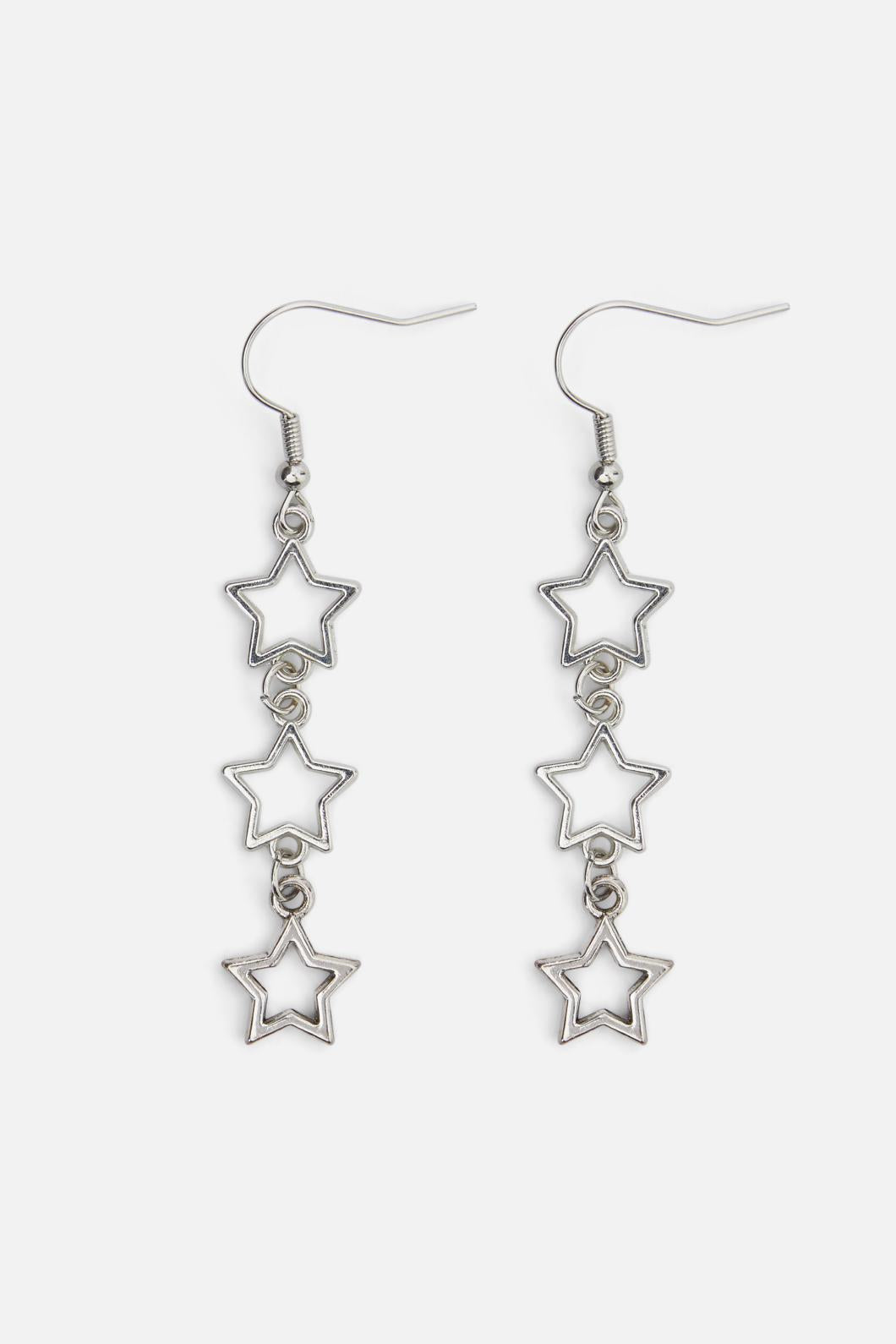 Dangerfield - Star Earrings - silver