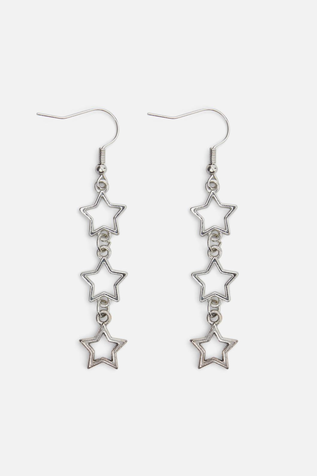 Dangerfield - Star Earrings - silver