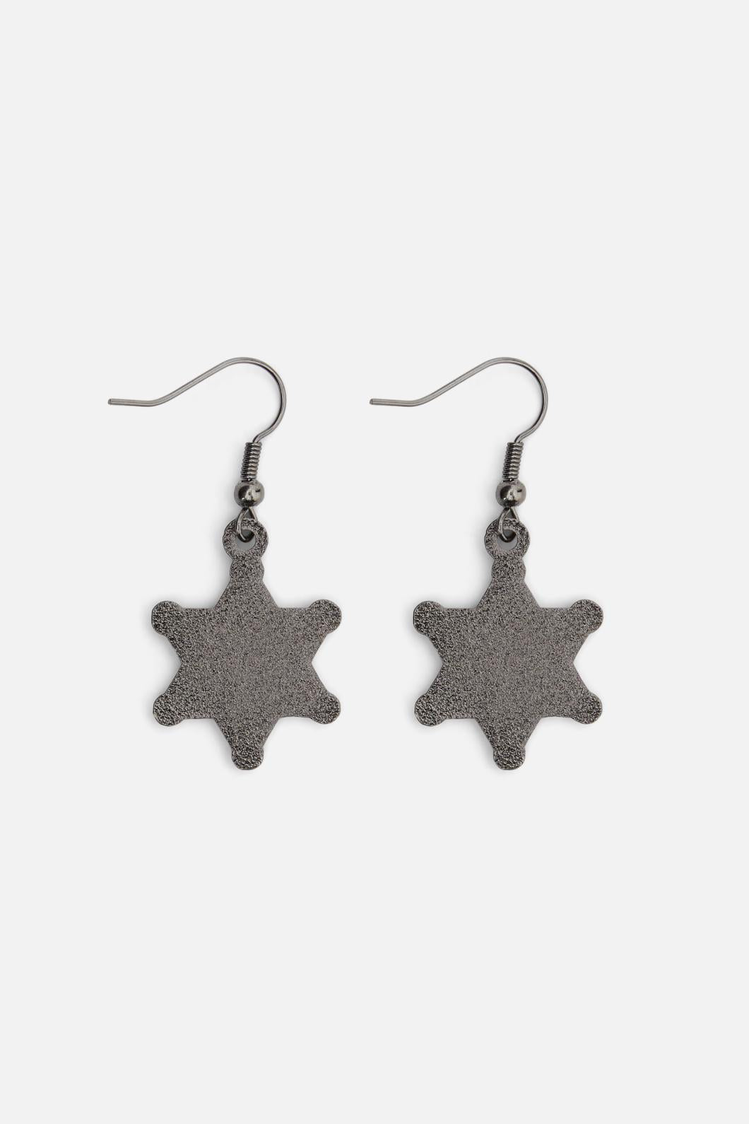 Dangerfield - Sheriff Earrings - mustard