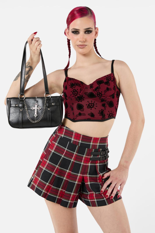 Dangerfield - Crucifix Charm Bag - black
