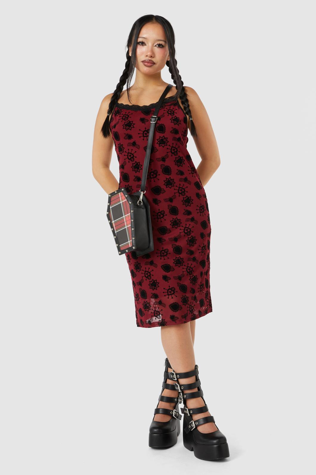 Dangerfield - Boundless Tartan Coffin Bag - black
