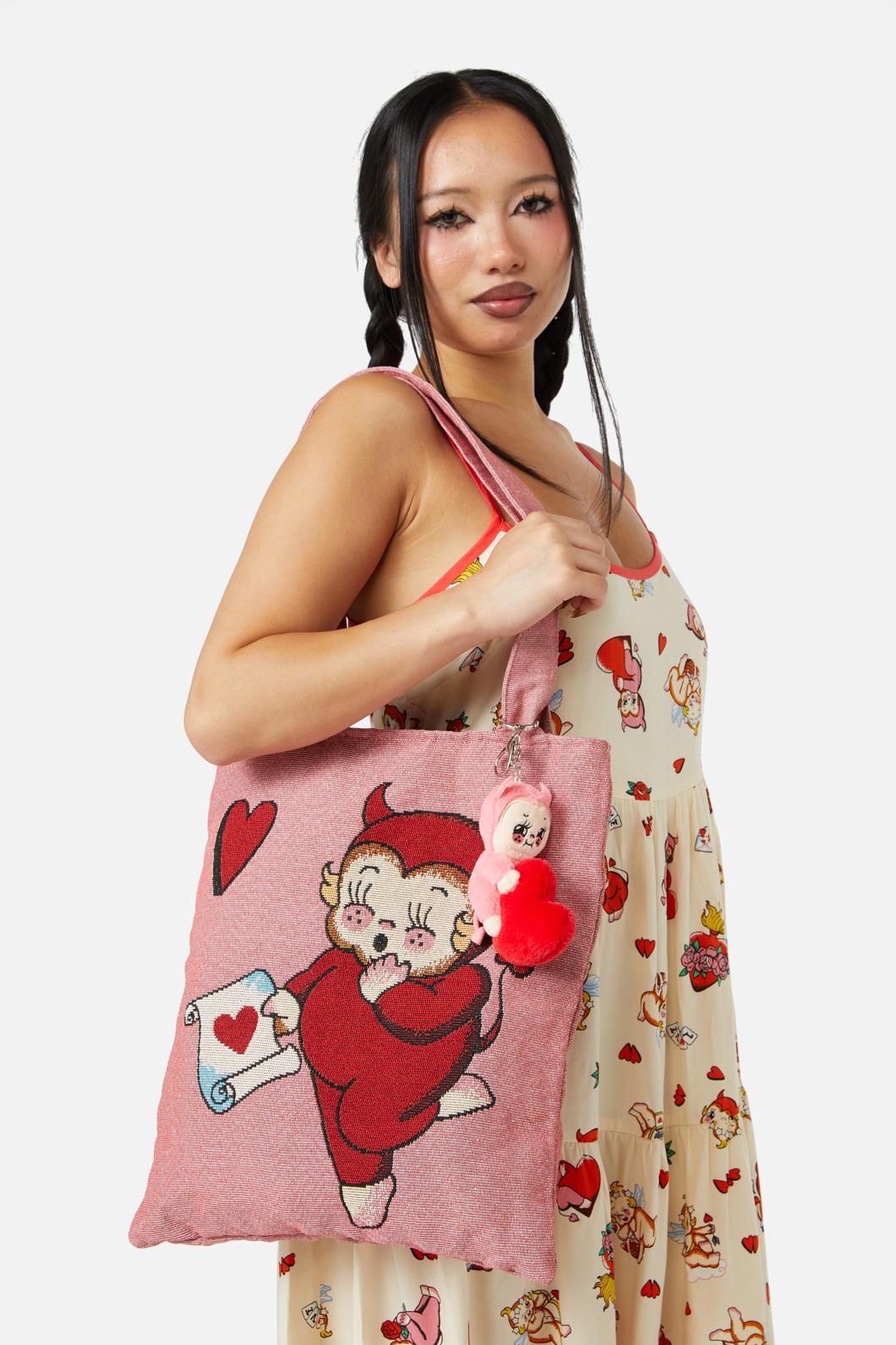 Dangerfield - Love Found Bag Charm - pink