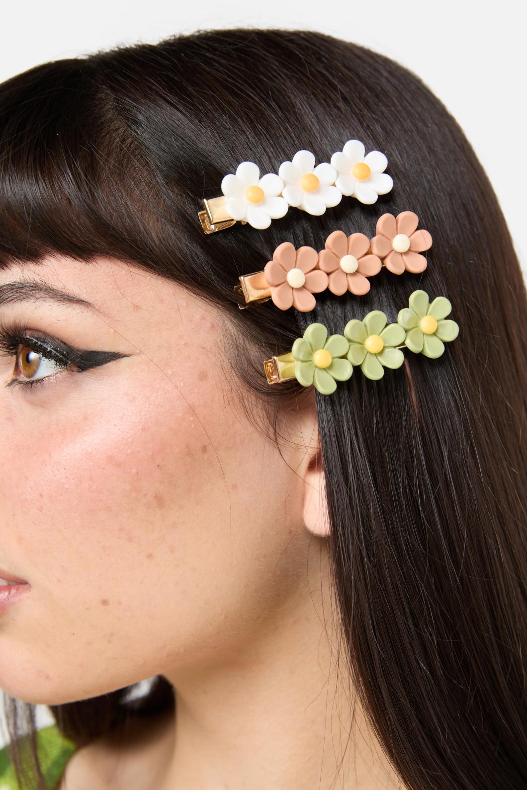 Dangerfield - Garden Hedge Hair Clip Set - multi
