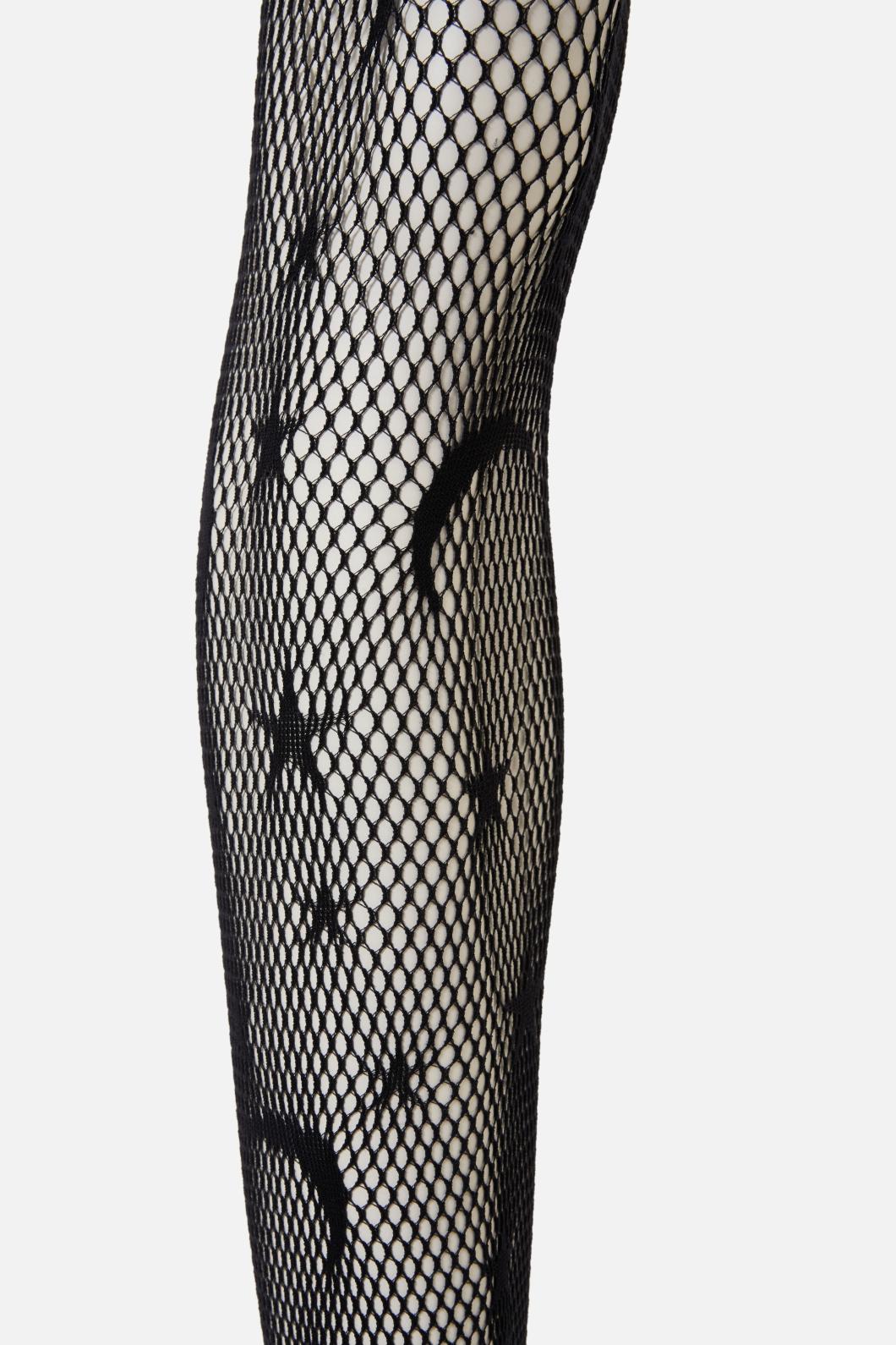 Dangerfield - Stars & Moon Fishnets - black