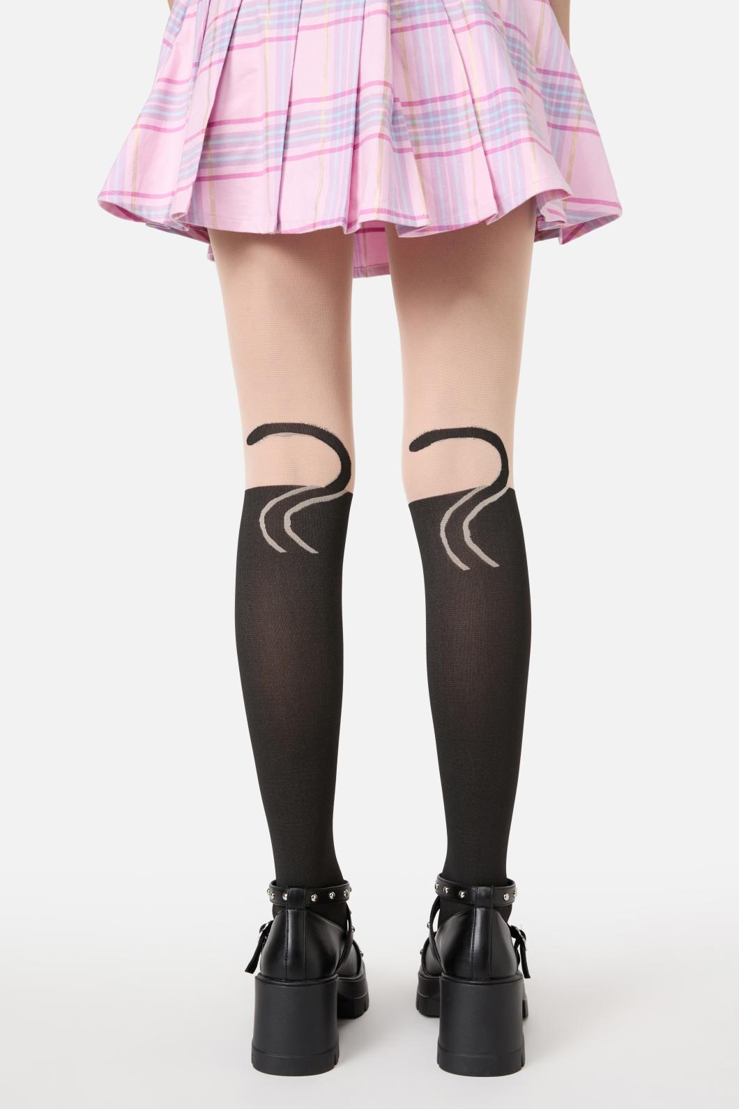 Dangerfield - Cat Tights - black